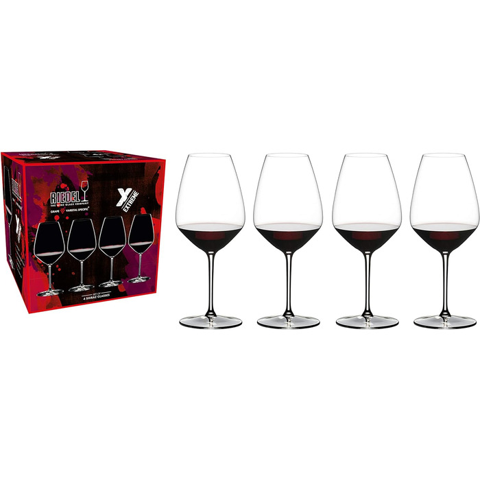 Келих для червоного вина 0,7 л, набір 4 предмети, Extreme Riedel
