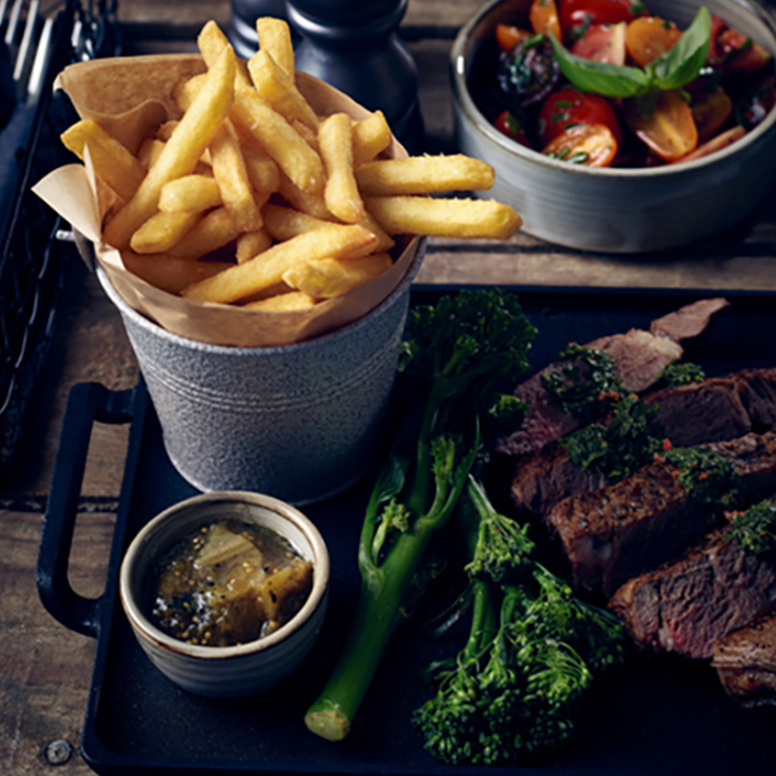 Соусник 6.2*h 3.5 см, 45 мл, сірий, Terra Porcelain Grey, GenWare