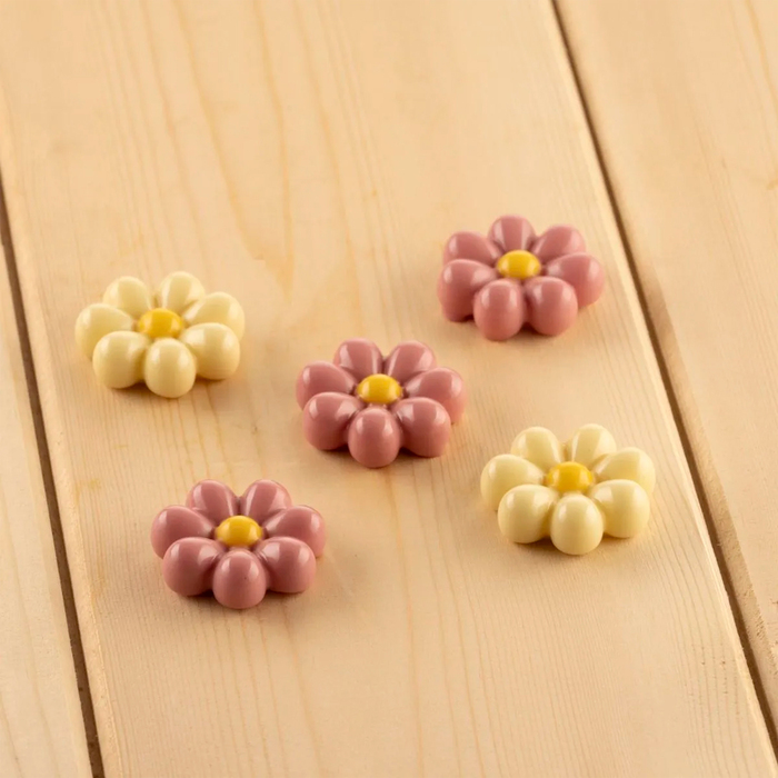 SCG063 Силіконова форма 'Квітка' Ø 38 h 12 мм, 8x9 мл