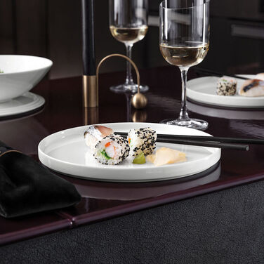 Тарілка з бортиками 24 см біла, La Boule Villeroy & Boch