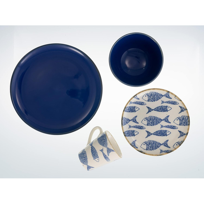 Набір посуду на 4 персони, 16 предметів, Faro Creatable