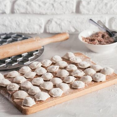 Форма для пельменів, срібна 670 грам GMMH