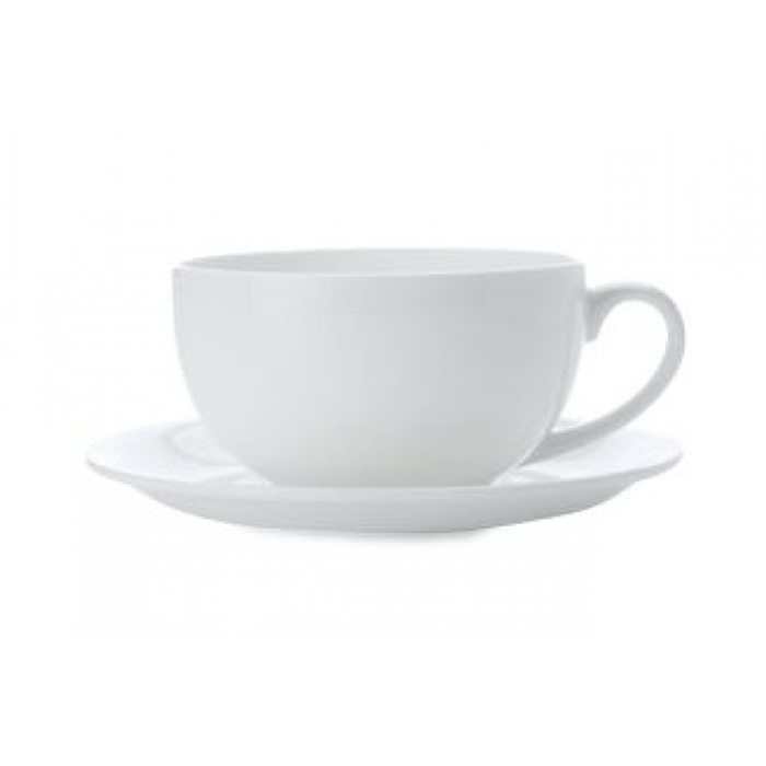 Чашка для капучіно з блюдцем Maxwell & Williams CASHMERE, порцеляна, 350 мл