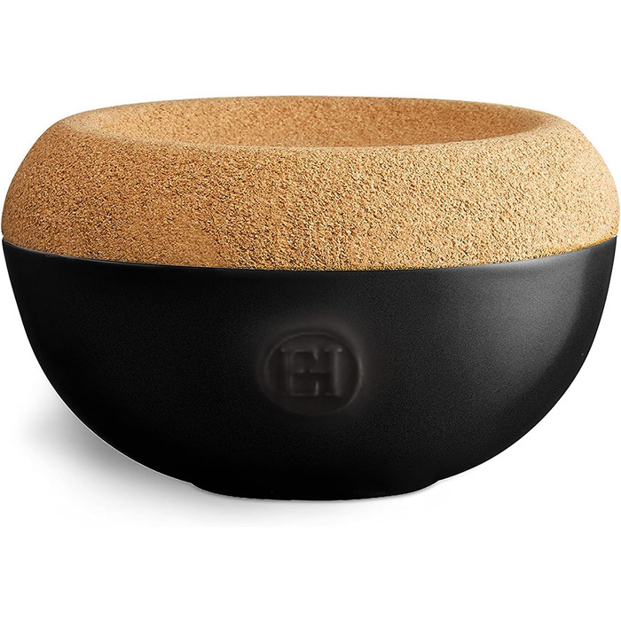 Ємність для зберігання солі 0,5 л чорна Emile Henry