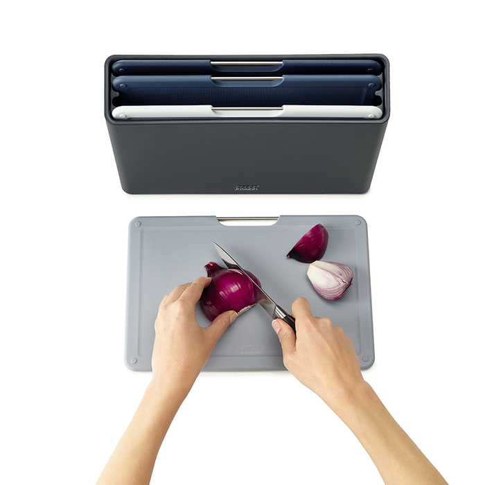 Набір обробних дощок, 7,5 х 22,2 х 32 см, графіт Folio Regular Joseph Joseph