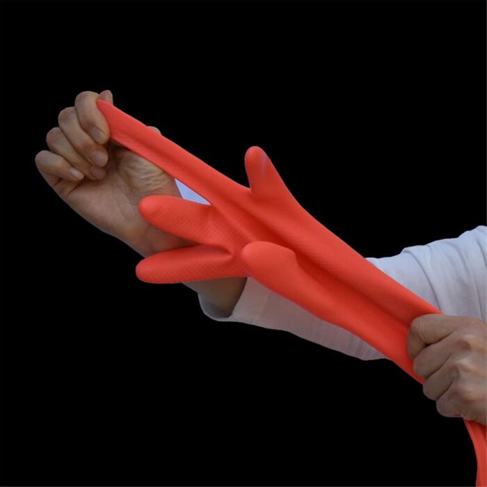 Рукавички для миття посуду 56 см Dirfuny