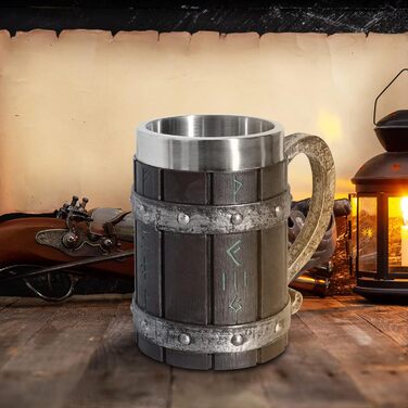 Термокухоль для пива 550 мл Viking Rune VOSSOT