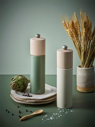 См, класична оправа, виготовлена з деревини бука, сертифікована PEFC, виготовлена у Франції, колір (зелений папороть, перцевий млин), 21