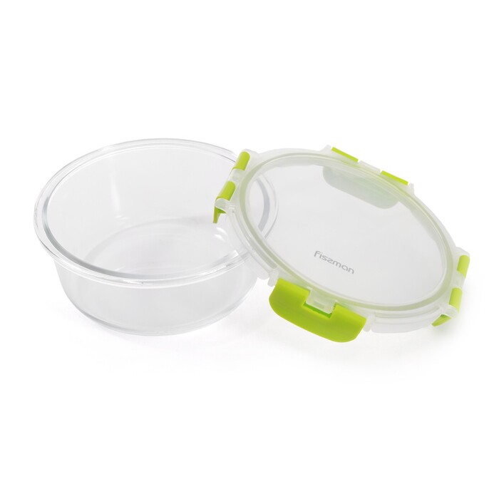 Контейнер з кришкою Fissman 15x6 см / 600 мл (6498)