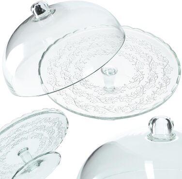 Підставка для торта з кришкою 29 см KADAX