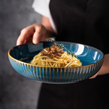 Керамічна тарілка для пасти 21 см 2 шт CSYY