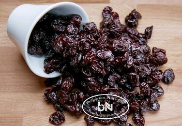 Натуральні солодкі чорні вишні без додавання цукру 1 кг Bulgarian Nuts