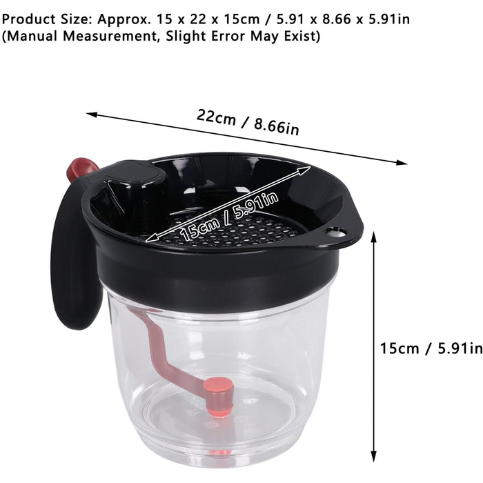 Сепаратор для відокремлення жиру 1 л Cosiki