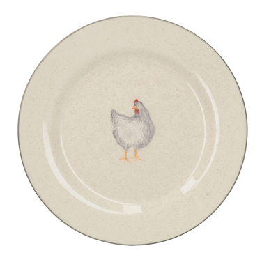 Тарілка десертна CreativeTops CHICKEN, 20 см