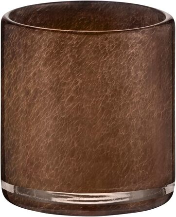 Свічник скляний, розмір L, 15 x 16 см коричневий SAGA Blomus