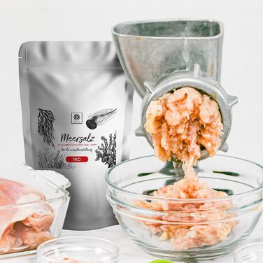 Нітритна сіль з морською сіллю для копчення 1 кг Fuduu.de