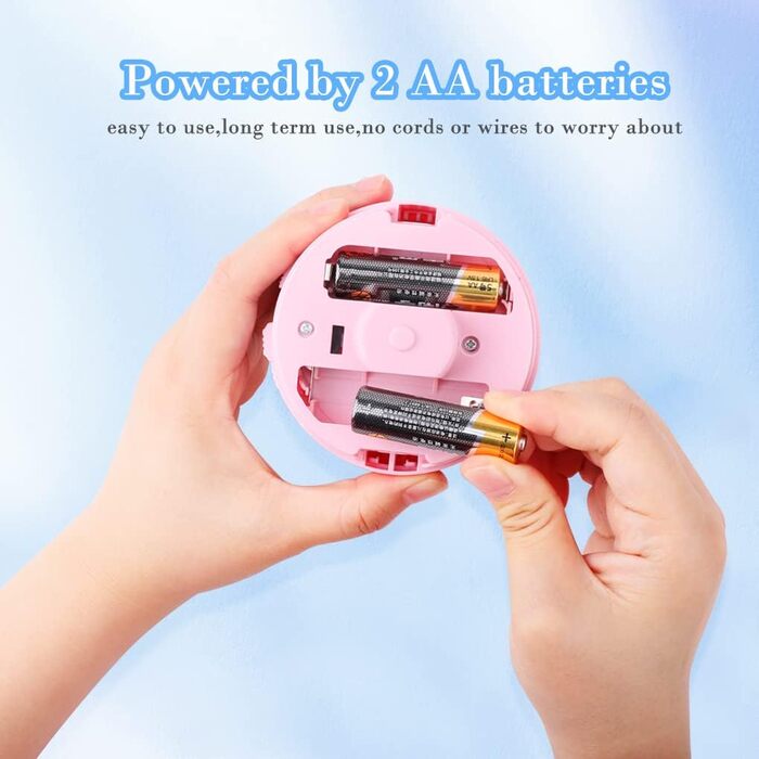 Мини-пылесос беспроводной 3 Вт розовый FineInno