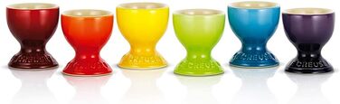 Набір яєчних чашок 5,8 см, 6 предметів, різнокольоровий Le Creuset