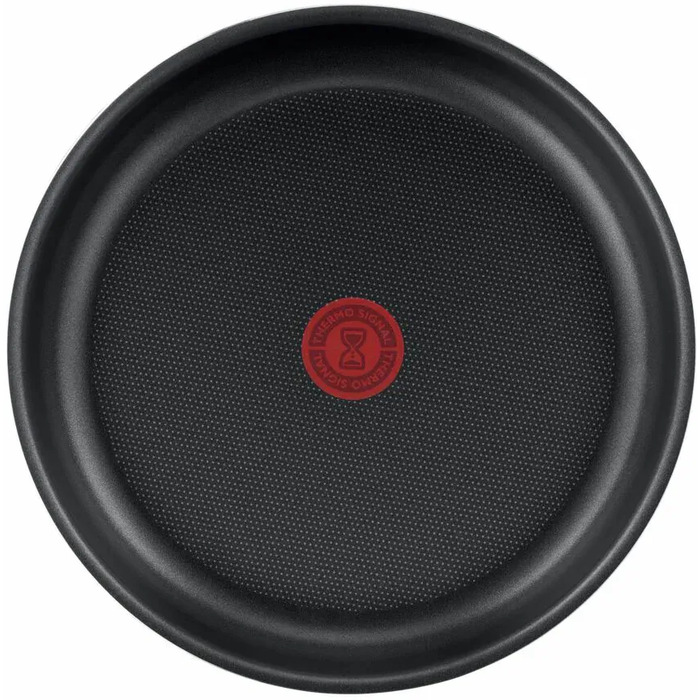 Набор посуды Tefal Ingenio Easy Cook & Clean, 10 предметов, алюминий, нержавеющая сталь, бакелит, черный