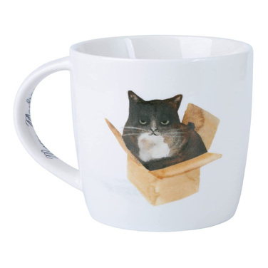 Кружка, фарфор 400 мл. Maxwell & Williams FELINE FRIENDS Cat In A Box