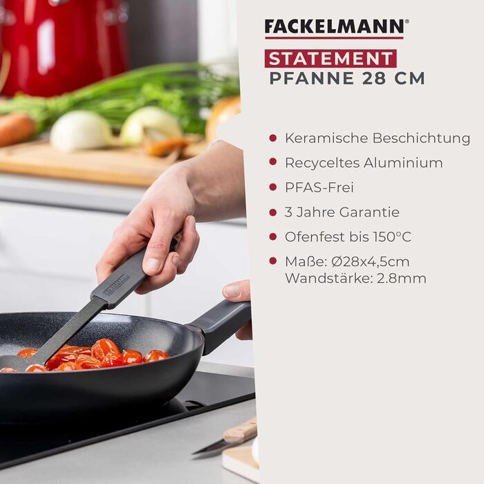 Сковорода 28 см з антипригарним покриттям Statement Fackelmann
