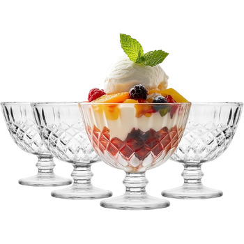 Набір креманок для мороженого 4 шт. 300 мл Glasmark KROSNO 1992