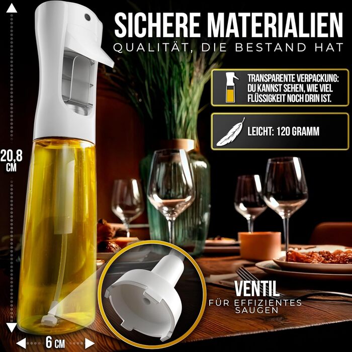 Дозатор для олії 300 мл ActivoTex