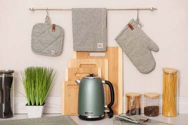 Рукавичка Ardesto Oliver, 18х30см, 100% бавовна, нап-ч: ватин, зелений