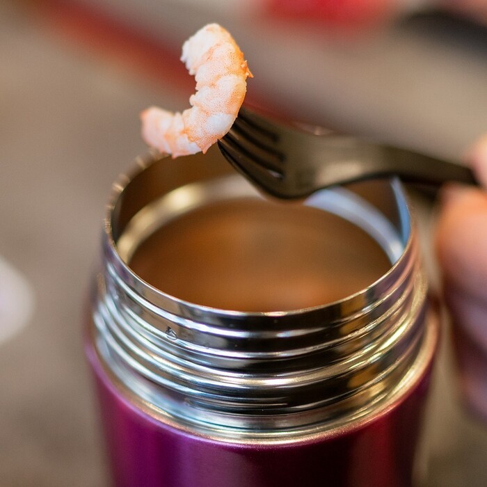 Термос для їжі Fissman 600 мл нержавіюча сталь (9854)