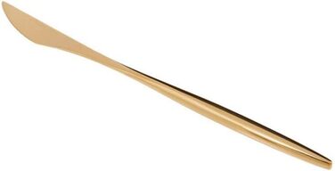 Набір столових приборів Karaca Lizbon Gold з 30 предметів для 6 осіб з коробкою, нержавіюча сталь, 30 предметів золотих столових приборів, ідеально підходить для щоденного використання, преміальна якість