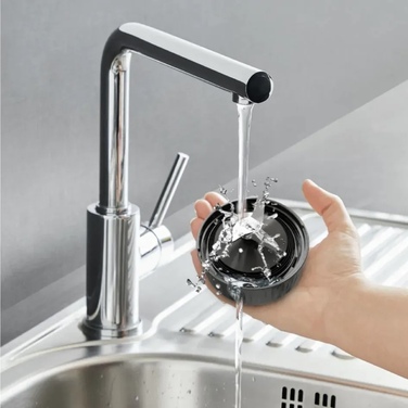 Tefal Блендер стаціонарний Minimix Glass 400Вт, чаша-700мл, ємність для смузі to go, скло, сірий