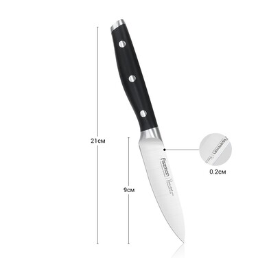 Ніж для овочів Fissman DEMI CHEF 9 см (2373)