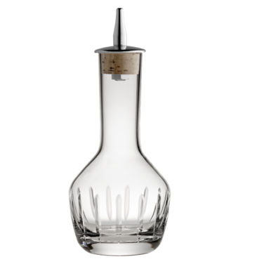 Бутылочка для биттеров 90 мл, 7 x 7 x 13 см, с вертикальным узором, Urbanbar (Урбанбар)