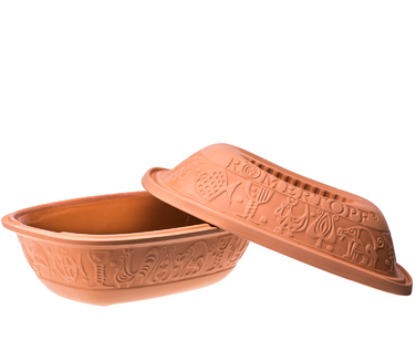 Жаровня середня класична, 34,5 х 17 х 22,5 см, Römertopf