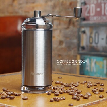 Кавомолка ручна Fissman 16 см (8253)