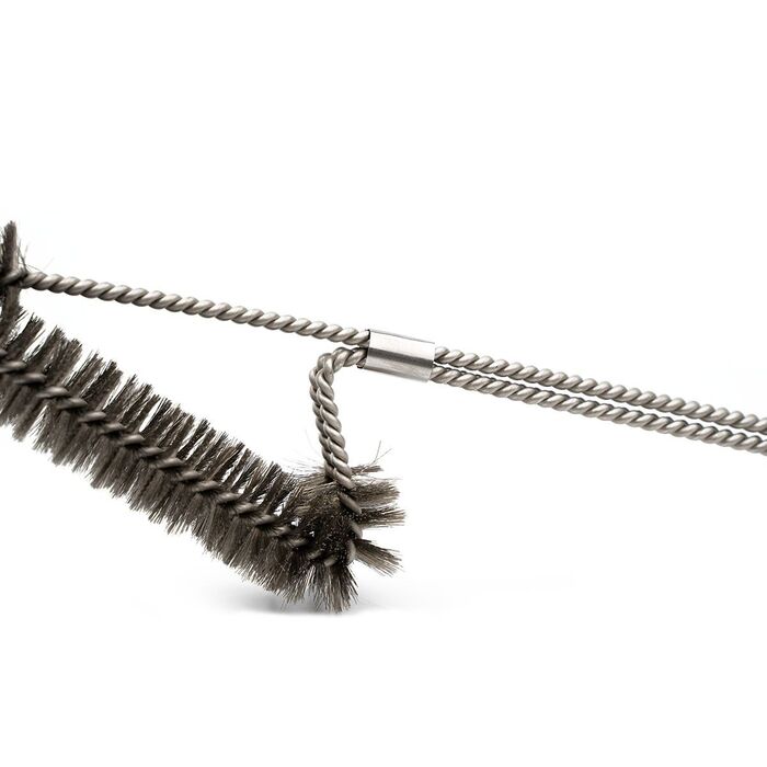 Щітка для гриля дворядна 45 см Santos