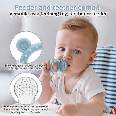 Набір силкіконових ніблерів для дітей 2 шт. CLDY