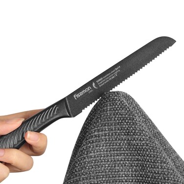 Ніж для хліба Fissman SHINAI graphite 13 см (2488)