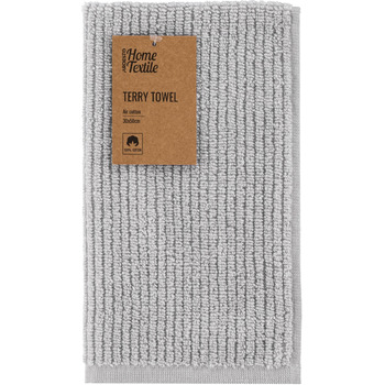 Рушник махровий Ardesto Air, 30х50см, 100% бавовна, сірий