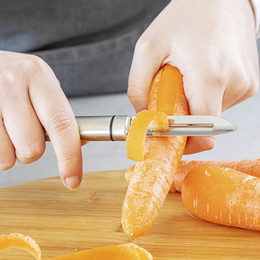 Овощечистка с вертикальным лезвие Kitchen Craft PRO, 20,5 см