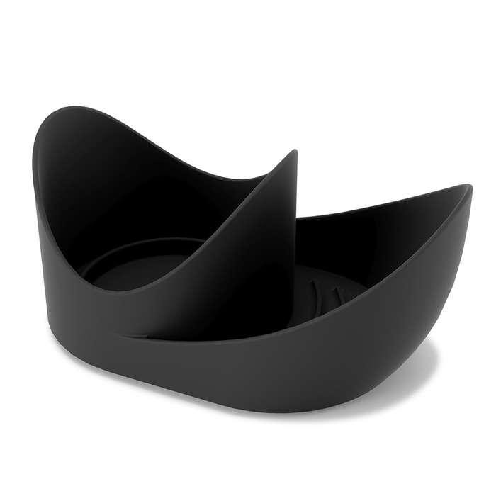 Органайзер з сенсорним диспенсером для мила 255 мл чорний / сірий Otto Caddy Auto Umbra