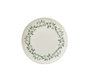 Тарелка мелкая ID Fine Garden 25 см green TVL25DZ-ID1023