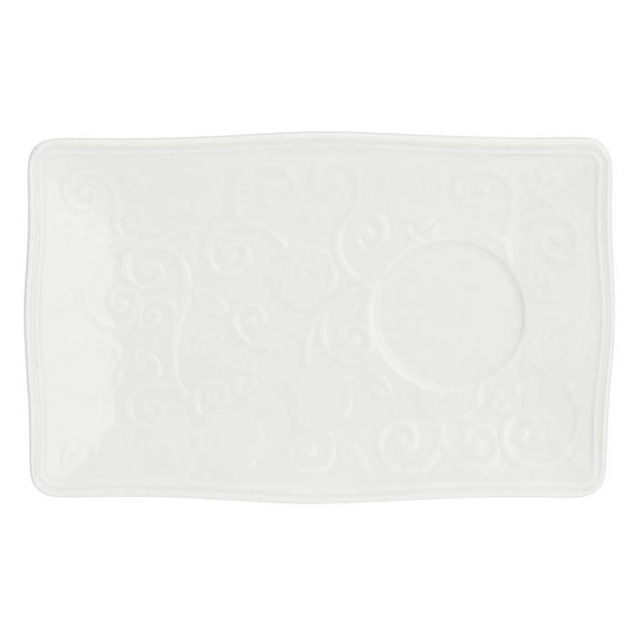 Чашка для кави з блюдцем La Porcellana Bianca FLORENTINA, порцеляна, 90 мл