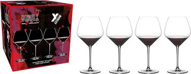 Келих, екстремальні келихи для вина, прозорі, 4 шт. (Піно Нуар)