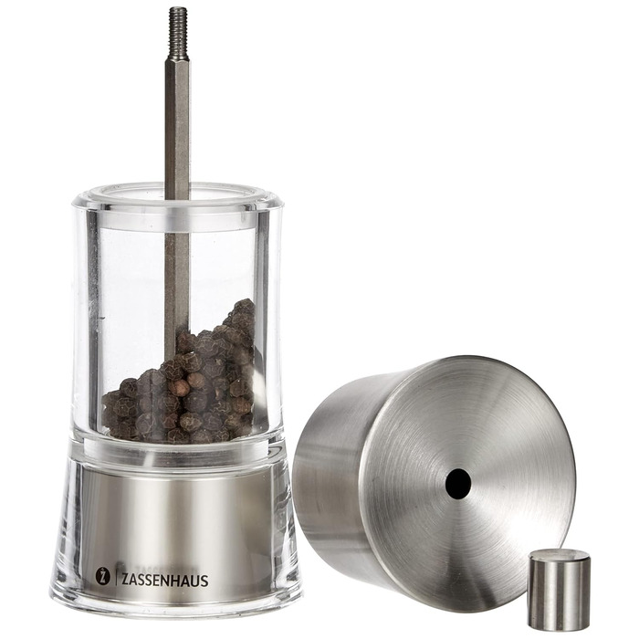 Млин для перцю Аахен, акрил, нержавіюча сталь, 14см, 35285