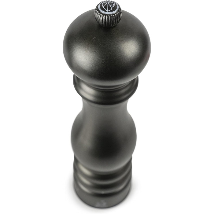 Паризький шеф-кухар u'Select 22 см перець - Виготовлений з нержавіючої сталі - 6 попередньо встановлених помелів - (сільовий млин, вуглецеві ферби)