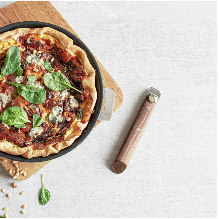 Ручка для посуду знімна 19 см, горіхове дерево Casteline Cristel