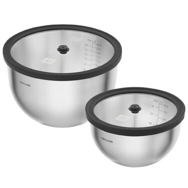 Набор из 2 мисок со стеклянными вакуумными крышками Fresh & Save Unlock Zwilling