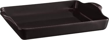 Глибока форма для випікання прямокутна 40 x 32 см, антрацит Emile Henry