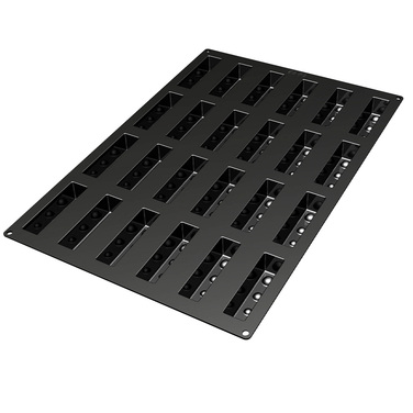 SQ023/YL Форма силіконова 600x400 мм, 'поліно' 117х29,5 мм, h 34 мм